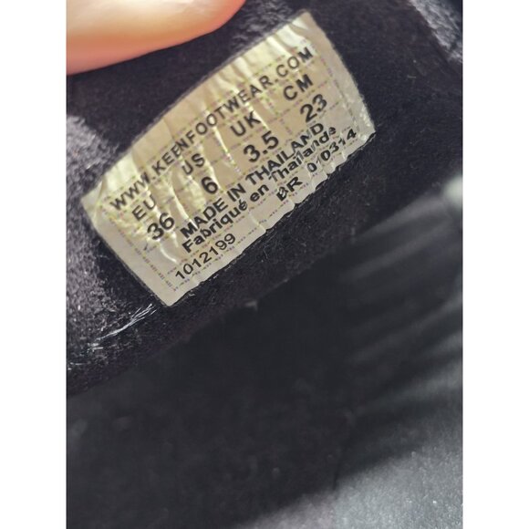 Keen Uneek Braided Bungee Sandals -Women's US 6- Black Purple - Hiking Sandals - Picture 6 of 8